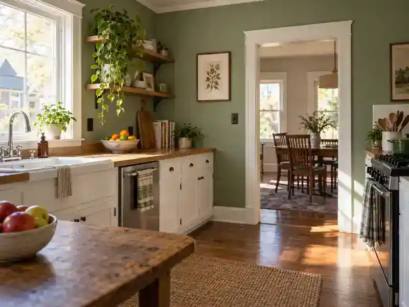Clean kitchen in a Dearborn-area home